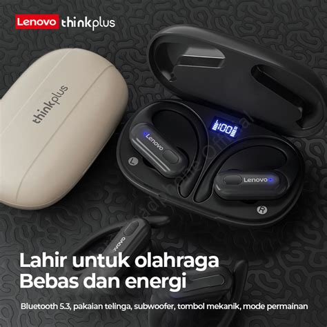 Jual Lenovo Thinkplus Xt Wireless Bluetooth Sport Earphones