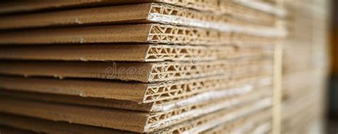 close    stack  cardboard stock illustration illustration