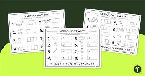 Spelling Cvc Words Worksheet Have Fun Teaching Nbkomputer