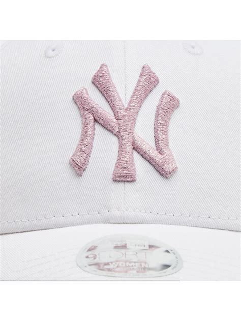 New Era Czapka z daszkiem Wmns Metallic Logo 940 Nyy 60435261 Biały