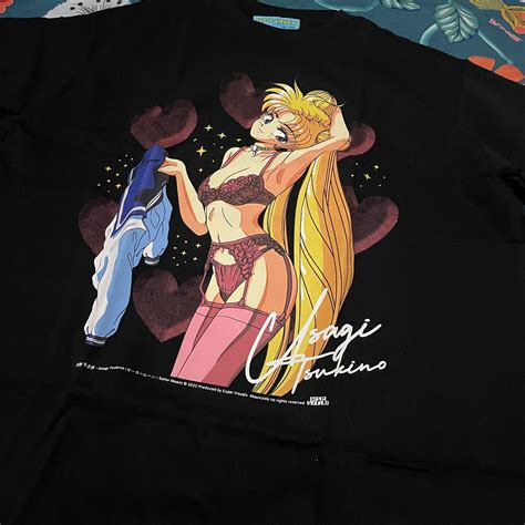 Vintage Very Rare Sailor Moon Usagi Hot Anime Tee Manga Tshirt Grailed