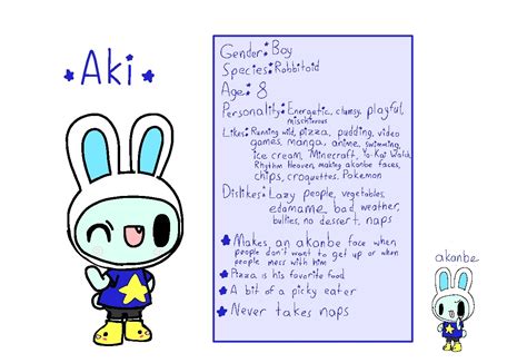 Aki Character Bio by Emi-Chan2003 on DeviantArt
