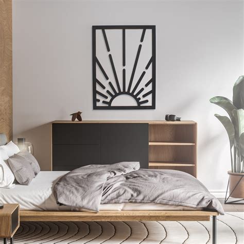 Décoration murale en bois SUNSET Woodstache