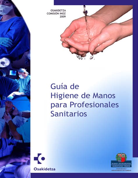 Guía de Higiene de Manos para Profesionales Sanitarios