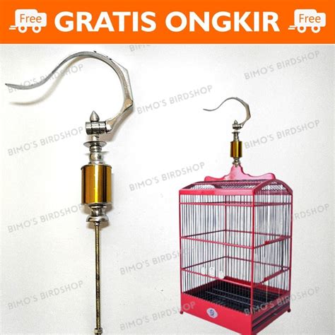 Jual Gantungan Sangkar Lipat Fullset Pion Rep Bnr Cantolan Sangkar