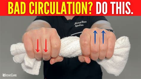 How To Increase Blood Flow To Your Fingers In Seconds Youtube