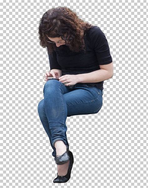 People Sitting Photoshop