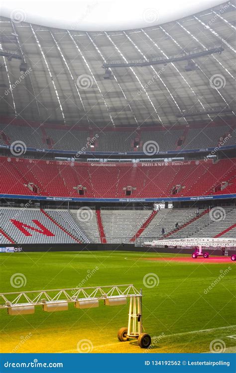 The Interior of the Home Stadium Allianz Arena Football Club Munich ...