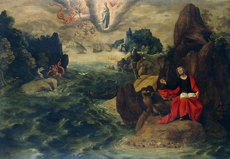 Landscape With St John The Evangelist At Patmos By Verhaecht Tobias