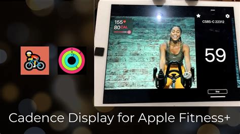 Apple Fitness Cadence Display For Indoor Cycling Classes For Ipad And Iphone Youtube