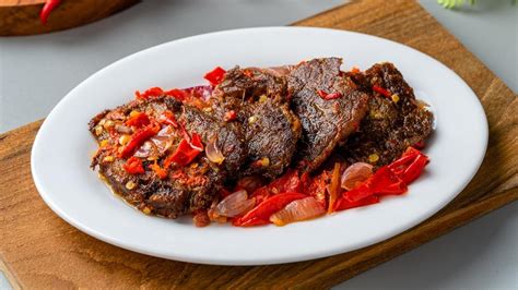 Resep Dendeng Balado Kering Food Fimela