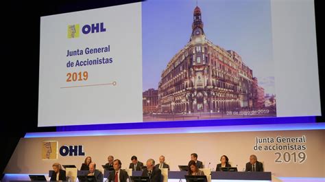 OHL pacta retrasar 30 días naturales el cobro de la deuda contraída por