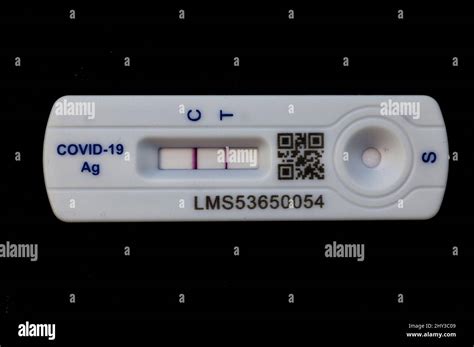 Positiver Covid 19 Lateral Flow Test Rapid Lateral Flow Antigen