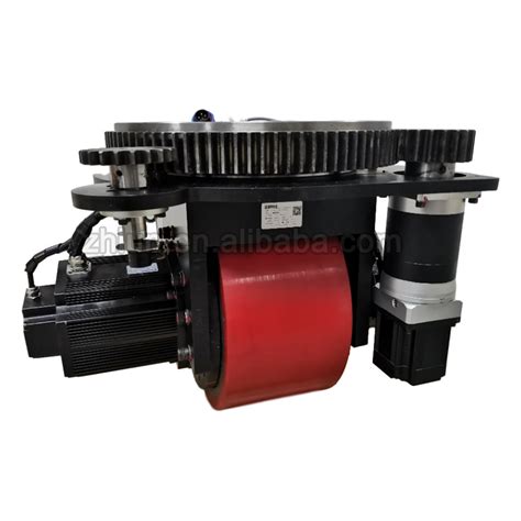 Dc Zhlun Heavy Duty Brushless Motor Agv Driving Wheel With Controller