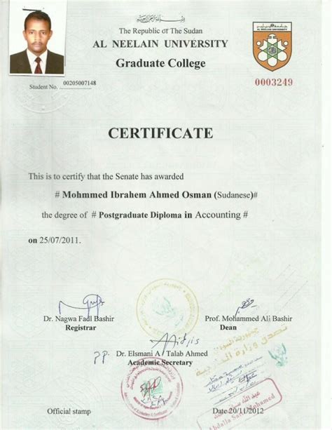 Postgraduate Diploma