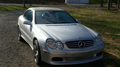 2005 Mercedes Benz Clk500 Convertible 2 Door 5 0l Amg Body Package