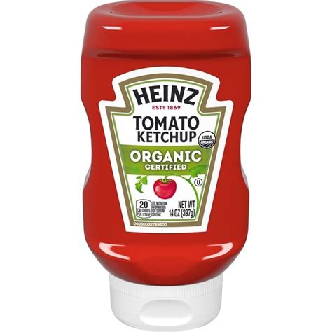 Heinz Organic Tomato Ketchup 14 Oz From Livonia Glatt Market Instacart