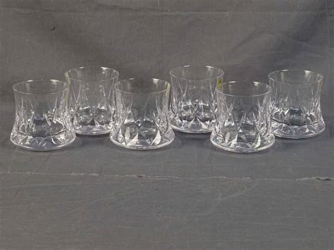 Gobelets Whisky En Cristal Bayel Grenure L Un Auctions