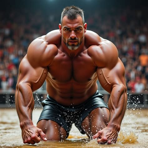 Turkish Oil Wrestling in the Wild | Stable Diffusion Online