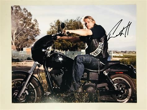 Charlie Hunnam Sons Of Anarchy Autographed Photo Signed X Ebay