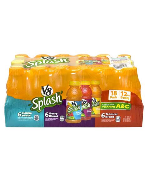 V8 Splash Juice Variety Pack 12 Oz 18 Count And Reviews Food And Gourmet Ts Dining Macy S