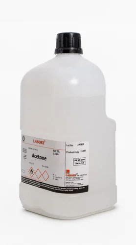 L Labort Acetone Solvent Lr Lab Reagent At Litre In Rajkot