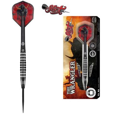 Shot Steel Dart Set Americana The Wrangler Diplomatgames