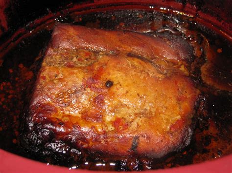 Easy Simple Delicious Slow Cooker Pork Char Sui