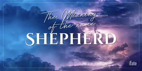 The First Name Shepherd What It Means And Why Numerologists Like It