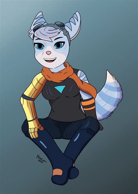 Female Lombax By Hexxien On Deviantart