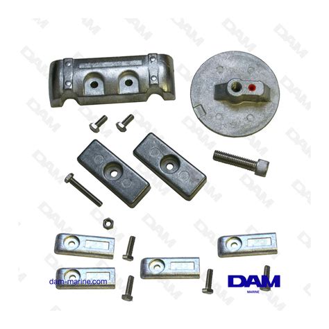 Kit Anodes Alu Mercury Verado Dam Marine