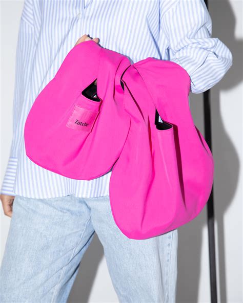 Pink Bubble Bag Zatebe