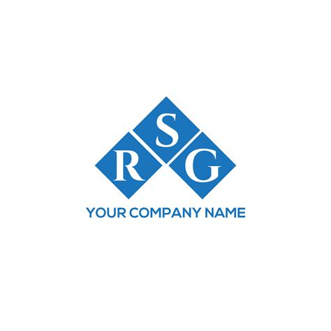 RSG letter logo design on white background. RSG creative initials ...