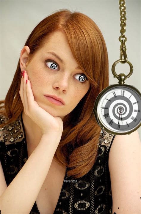 Emma Stone Hypnotized By Glass1623 On Deviantart