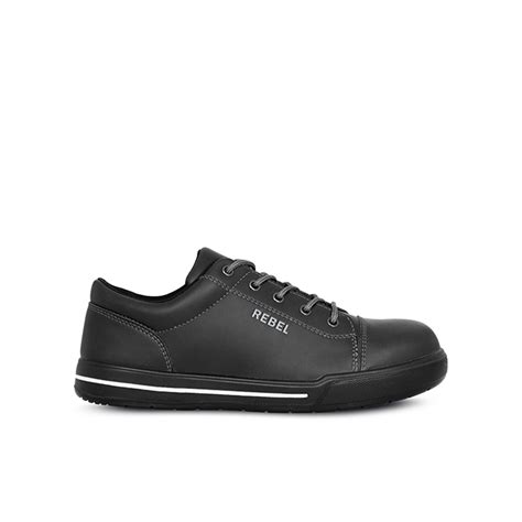 Lo Top Black Safety Shoe Rebel Products Johannesburg Gazelle