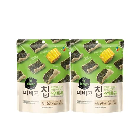 비비고 칩 스위트콘 40g x2개 홈플러스 택배배송