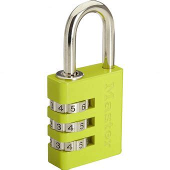 Cadenas à combinaison MASTER LOCK aluminium l 30 mm Systèmes