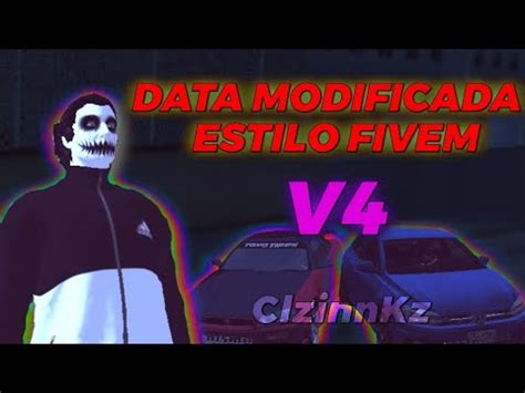 SAIU MINHA DATA MODIFICADA ESTILO FIVEM V4 SAMP ANDROID YouTube