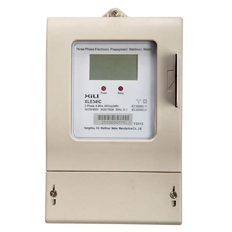 Electrical Prepaid Energy Meters Electricity Prepayment Metering With