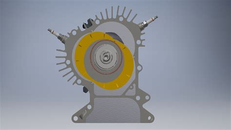 Two Stroke Roatry Engine 3d Model Cgtrader