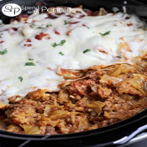 Crock Pot Cabbage Roll Casserole