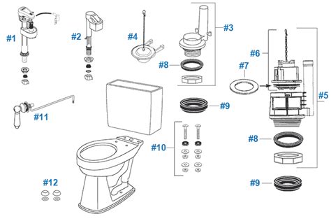 Toto Toilet Parts St743E - toilet forum