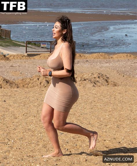 Chloe Ferry Sexy Seen Showing Off Her Hot Curves At The Beach In Norfolk Aznude
