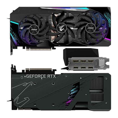 Gigabyte Geforce Rtx 3090 24 Gb Vram Aorus Master Graphics Card