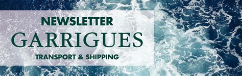 Transport Shipping Newsletter July 2016 Garrigues