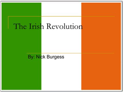 The Irish Revolution