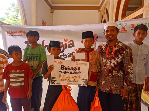 Berbagi Kebahagiaan Di Bulan Ramadhan PT Aflah Azaria Bersama BMH