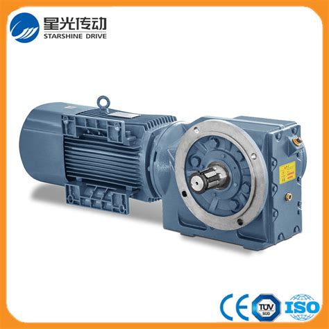 Right Angle K Series Helical Geared Motor Reducer Manufacturer China