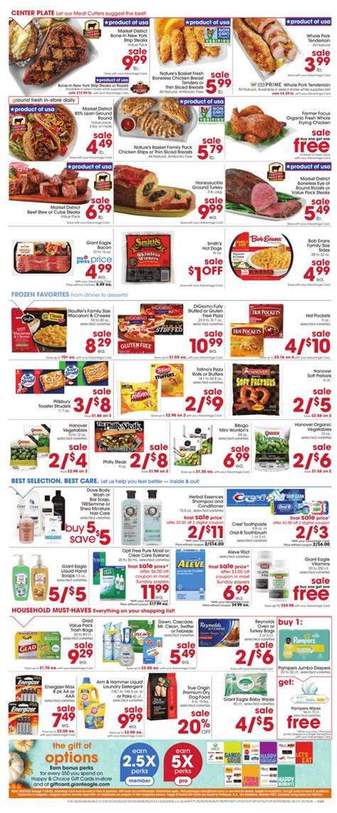 Giant Eagle Weekly Ad Nov 03 Nov 09 2022