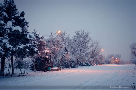 Winter in Yerevan on Behance